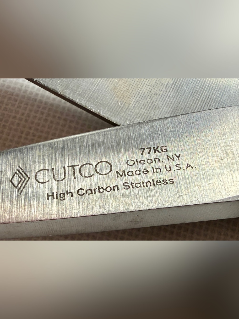 Cutco Silver High Carbon Stainless kitchen scissors 77KG